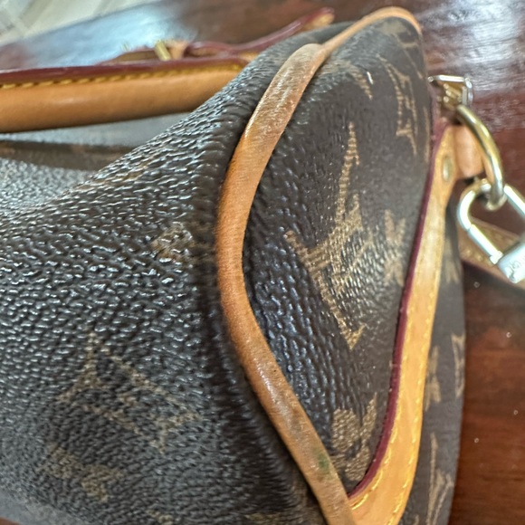 Louis Vuitton Brown speedy 20 bandolier Monogram Handbag - Picture 5 of 8